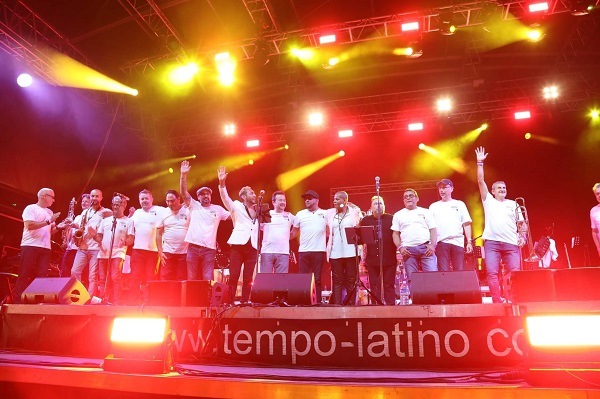 Pacific Mambo performing at the Tempo Latino Festival