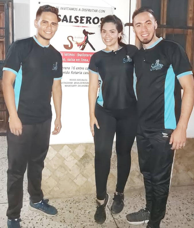 Eva Gordillo and Members of the Salseros Academy dance academy
