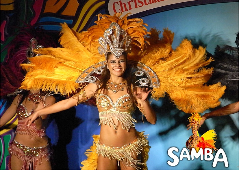 Samba dancers at the carnival