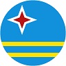 Aruba circular flag