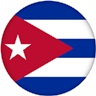 Cuba circular flag