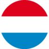 Luxembourg circular flag