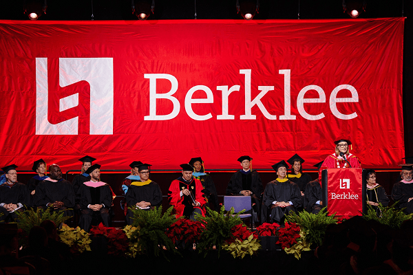 Graduation from Berklee