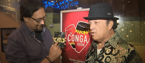 Jimmy Smits and Paul Rodriguez at The Conga Roo