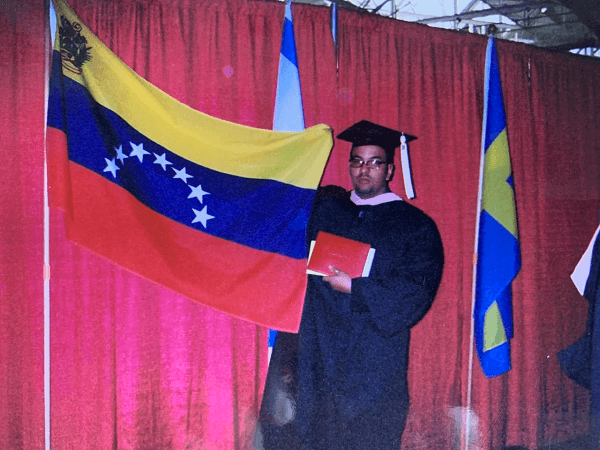Omar graduating as a lawyer