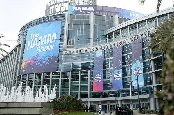 NAMM Show at the Anaheim Convention Center