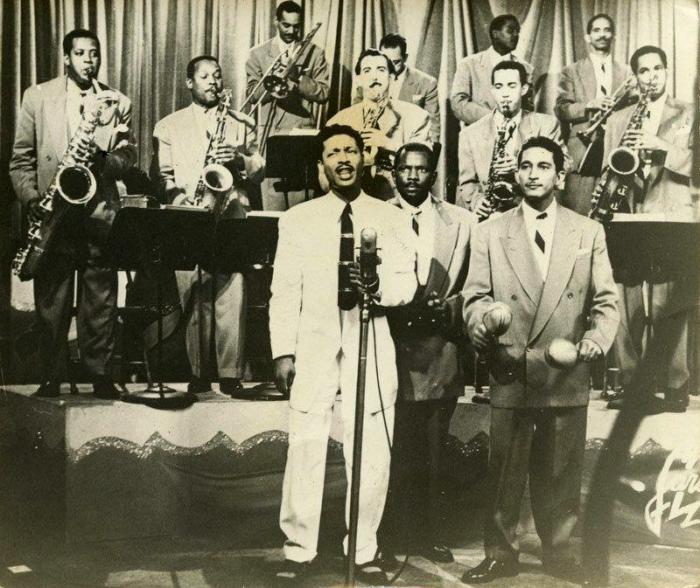 Benny More with the orchestra