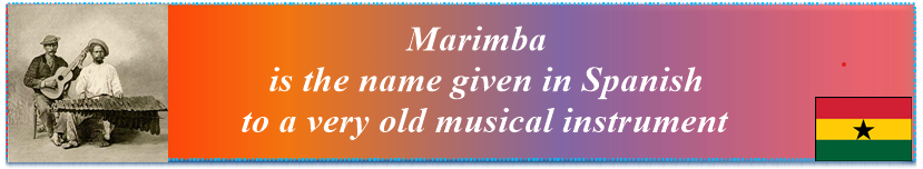 Marimba is the Spanish name