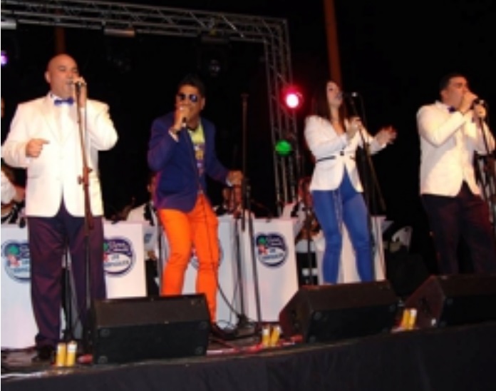 Alfrid Valdez on stage