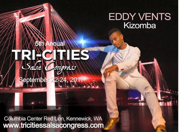 Eddy Vents - 5° Congreso Anual de Salsa Tricities 2017 Flyer 2