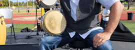 Caesar with a bongo
