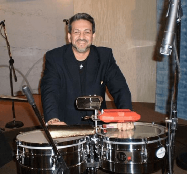 Julio during an event