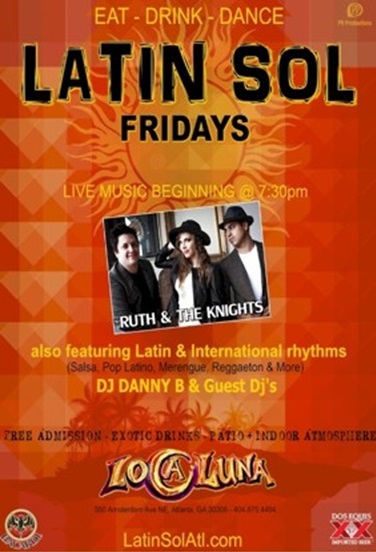Loca Luna Restaurant & Bar - Latin Sol event
