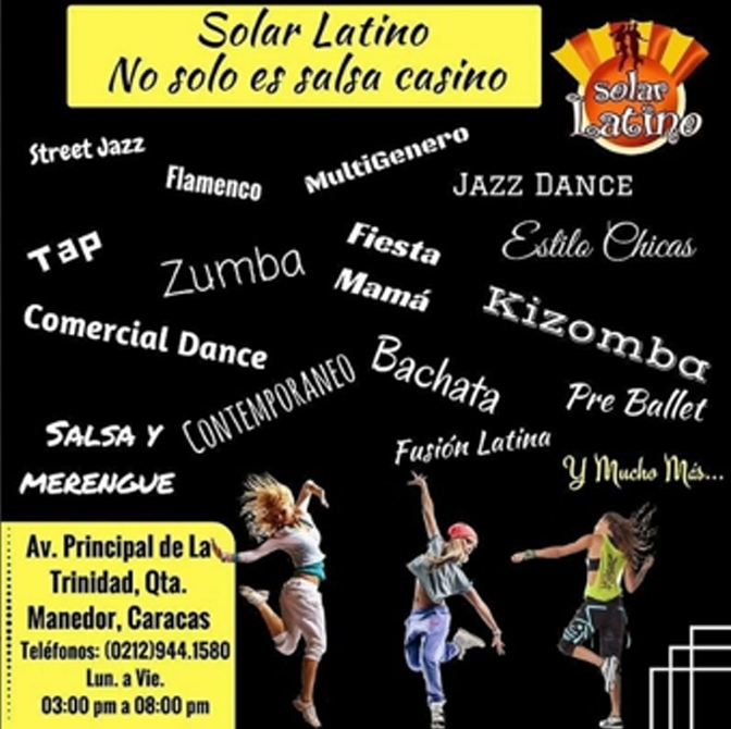 Solar Latino Academy- Flyer