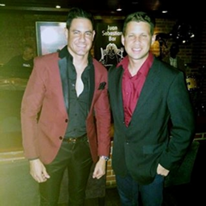 Pedrito Moya and Jhonatan Araque