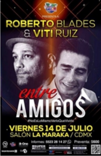 Somos Latinos in Mexico - Roberto Blades and Viti Ruiz