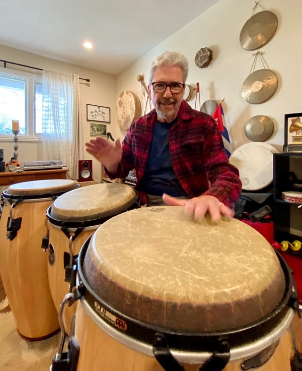 Being a percussionist is like being a geographer. These instruments come from all over the world: Africa, Brazil, Colombia, the Middle East. I try to cover everything.