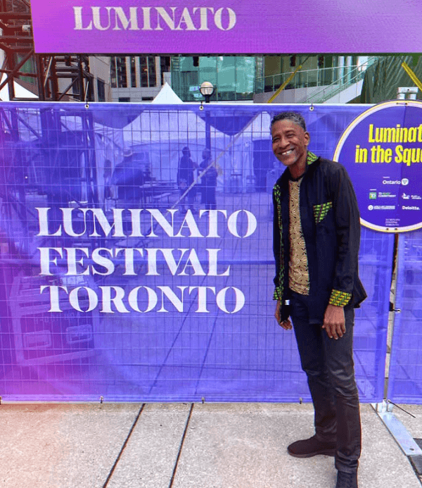 William Cepeda at the festival