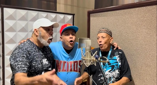 Danny Dávila, Yova Rodriguez y Caneca Rosa