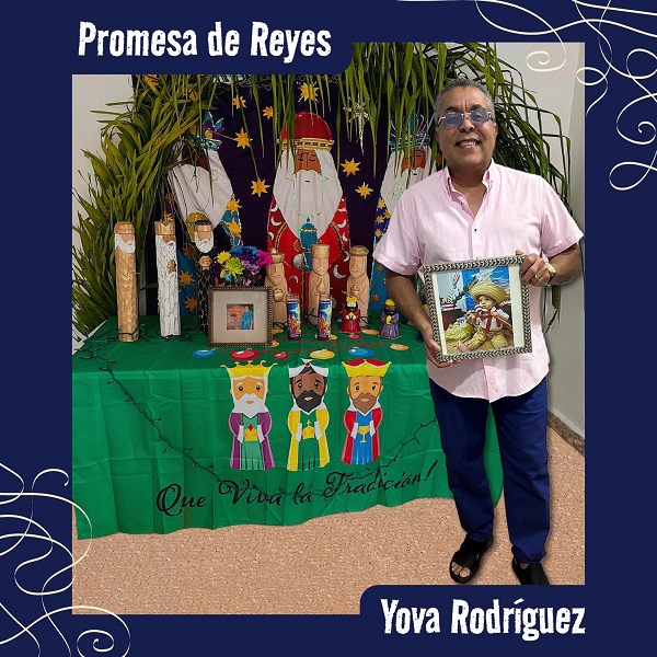 Promesa de Reyes de la pluma del Yova Rodríguez “El Jibarito de Mayagüez en New York”