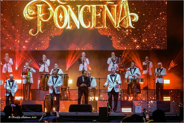 Omar Ledée, uno de los invitados de la Sonora Ponceña Foto By Conrado Pastrano