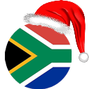 South Africa Circle Flag Dec