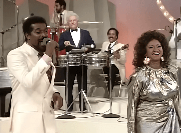 Pete, Celiz, and Tito performing Latin music