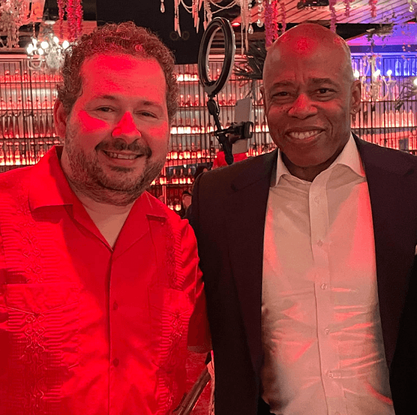 Carlos Jimenez and Eric Adams