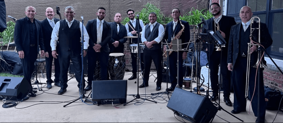 Eric and the rest of the band