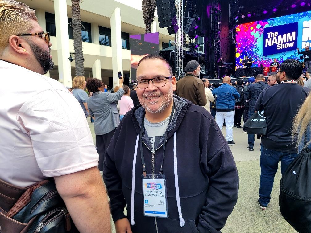 Humberto Ruiz Jr, Musician at The NAMM Show