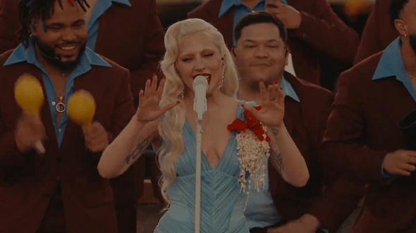 Lady Gaga singing