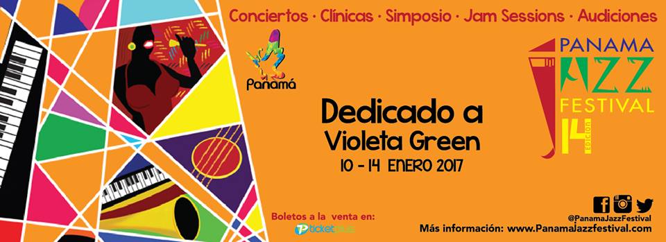Panama Jazz Festival 2017 Flyers