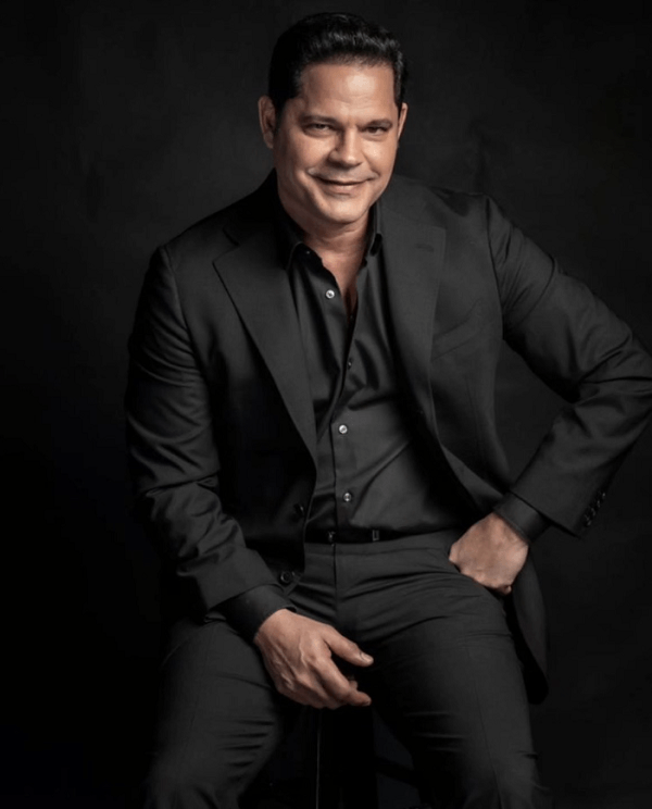 Rey posing for the camera