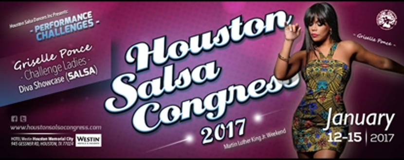 Houston Salsa Congres 2017 FLYER