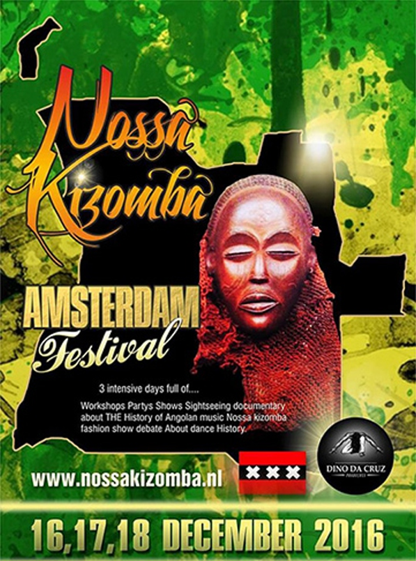Nossa Kizomba. International Amsterdam Festival 2016 - Flyers