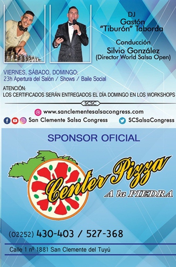 San Clemente 3rd Salsa Congress 2016 - Social Media