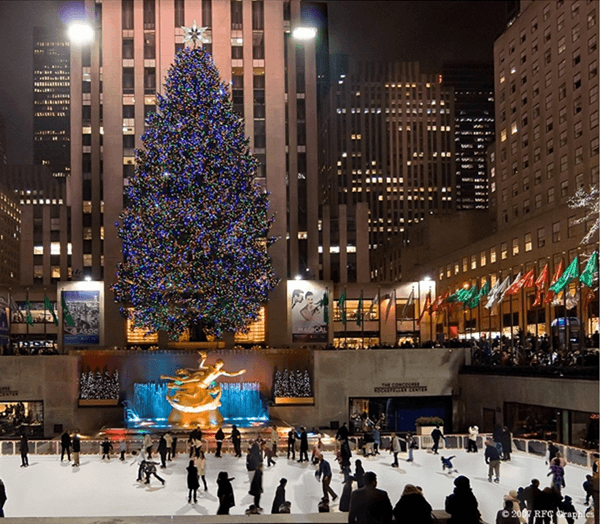 The Rockefeller Center Christmas Tree Lighting Ceremony