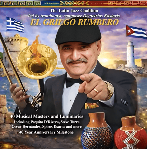 Cover of the album ''El Griego Rumbero'' 