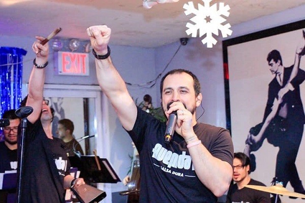 David and Ricky playing