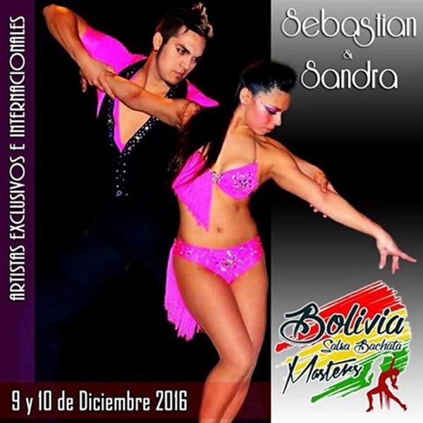 Sebastian and Sandra - Bolivia Salsa & Bachata Masters 