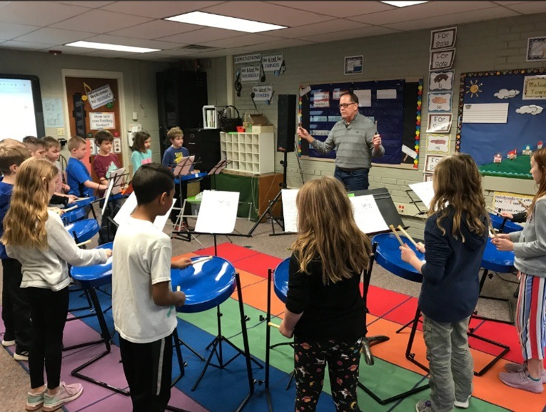 Brad teaching