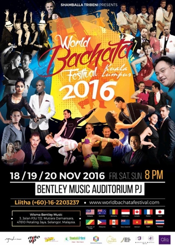 World Bachata Festival 2016 Flyers