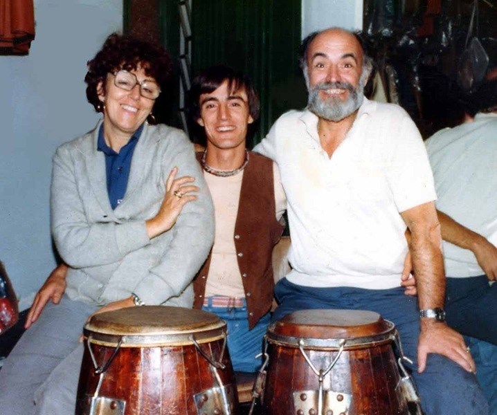 Edgardo and his parents