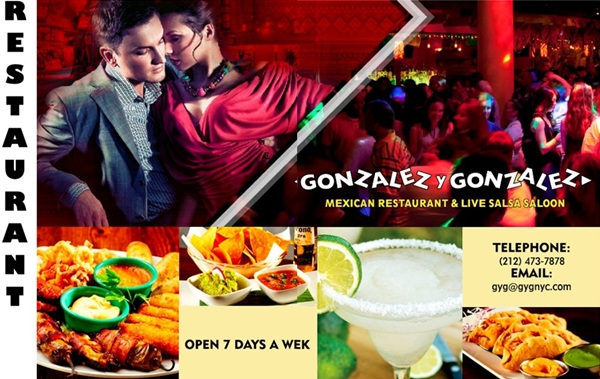 Mexican Restaurant & Live Salsa Saloon Gonzalez y Gonzalez