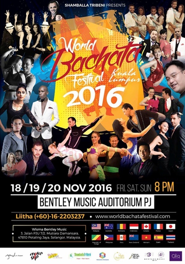 World Bachata Festival 2016 Flyer