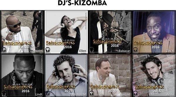 Berlin Salsa Congress 2016 - Djs Kizomba