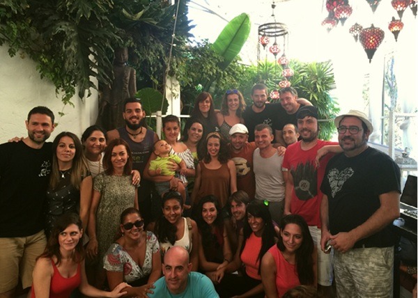 After the "Proyecto Mambo: From Changüí to Mambo" workshop in New York.