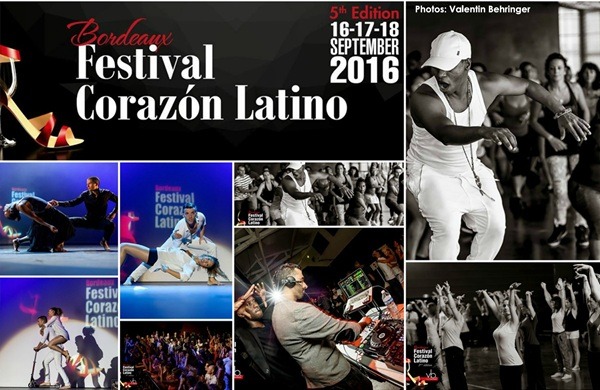 Festival Corazón Latino Bordeaux 2016