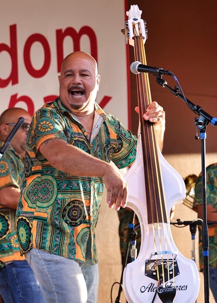 Bassist Alex Torres 