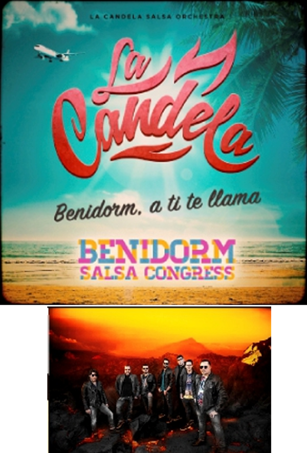 La Candela Salsa Orchestra - At Benidorm Summer Festival in Spain